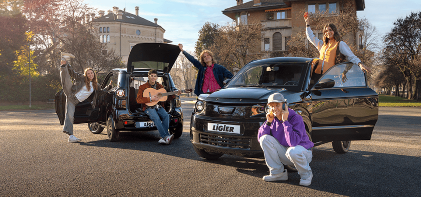 Ligier Myli LAB jeunes voitures sans permis